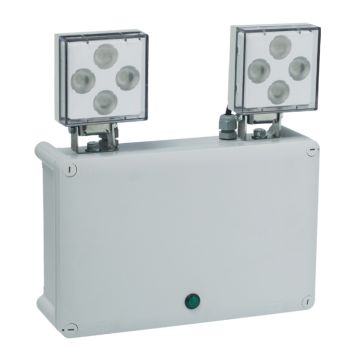 Proyector led 2500 lúmenes - 2 focos - ip55