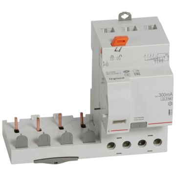 Bloque diferencial adaptable dx³ -4p-230/400 v~-40 a- 300 ma - tipo hpi - 3 módulos