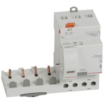 Bloque diferencial adaptable dx³ -4p-230/400 v~-63 a- 300 ma - tipo ac - 3 módulos