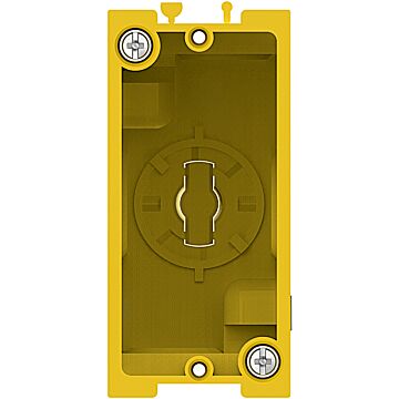 Caja de empotrar para albañilería livinglight. 1 módulo