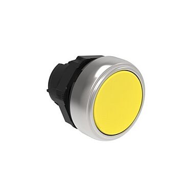 Pulsador platinum rasante amarillo