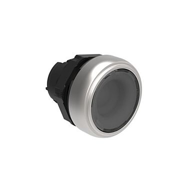 Pulsador platinum luminoso rasante transparente