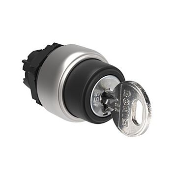 Selector platinum con llave extraíble centro con 3 posiciones fijas