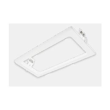 Conjunto accesorios empotrar techo venus blanco