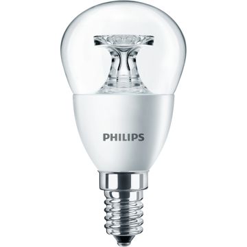 Lámpara esférica corepro led 5-40w e14 27k claro