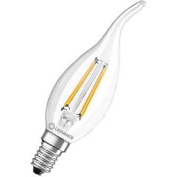 Led classic ba p 4w 827 fil cl e14