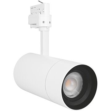 Tracklight spot zoom dim d85 25 w 4000 k 97r wt