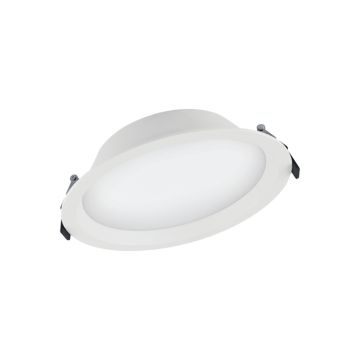 Downlight alu 200 25 w 3000 k ip44/ip20 wt