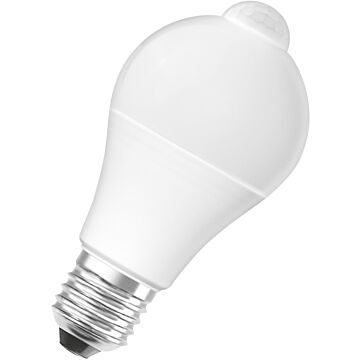 Led classic a motion &amp; daylight sensor s 60 8.8 w/2700 k e27