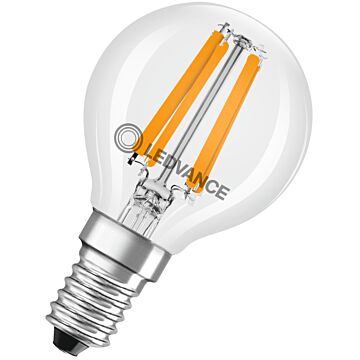 Led classic p dim cri97 s 4.2w 927 fil cl e14