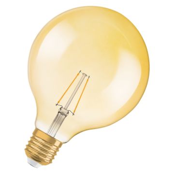 Vintage 1906® led classic globe 22 2.5 w/2400 k gold e27