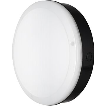 Surface bulkhead 300 sensor 15w 840 bk ip65