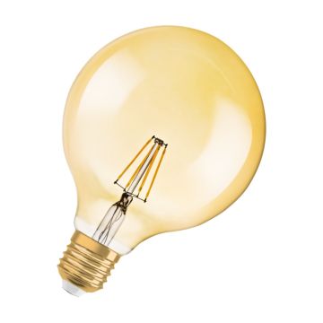 Vintage 1906® led classic globe 52 6.5 w/2400 k gold e27