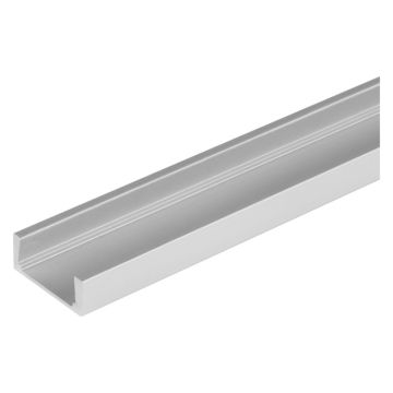 Flat profiles for led strips -pf02/u/16x5/10/1