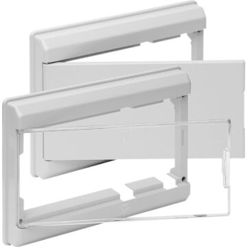 Marco y puerta color blanco para cajas serie clásica. para cajas refs 5203b, 5206b, 5220b y 5216b.