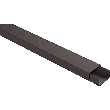 Minicanal de 10 x 20 mm. fijación con adhesivo y para tornillo.