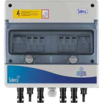 Cuadro dc de protección de strings  (2 entradas- 2 salidas)