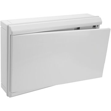 Caja de distribución de superficie para 24 elementos + 4 precintables.
