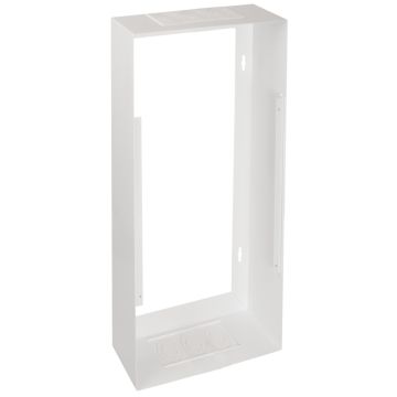 Zocalo metalico para montar en superficie la caja mp56 y versiones.