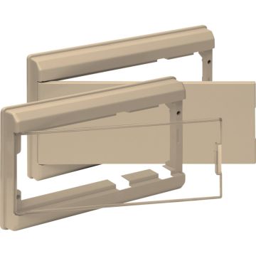 Marco y puerta color marfil para cajas serie clásica. para cajas refs 680, 685, 698 y 704.