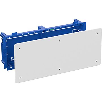 Caja de conexión de empotrar en tabique hueco. de 390 x 150 x 60 mm.