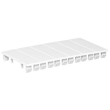 Tapa cubre huecos para metalbox. 6 módulos.