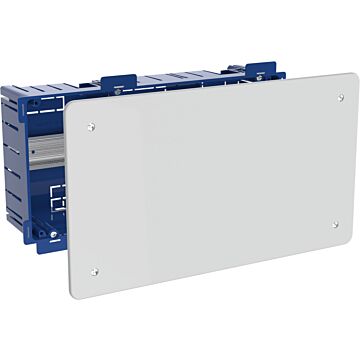 Caja domótica de empotrar en tabique hueco. de 300 x 150 x 75 mm.  con perfil din35