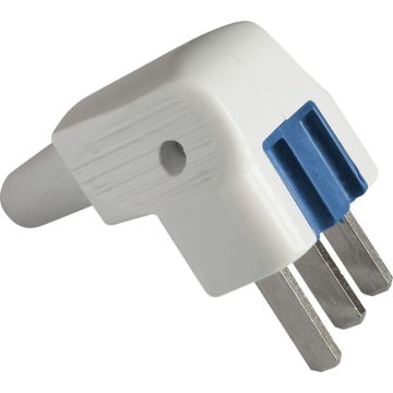 Clavija 2p+t, 25a 250v~. color blanco