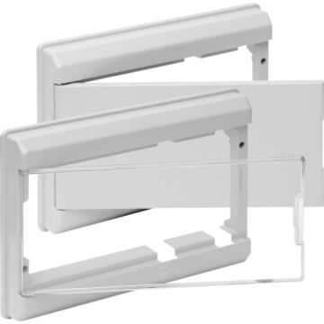 Marco y puerta color blanco para cajas serie clásica. para cajas refs 679b, 688b, 697b y  703b.