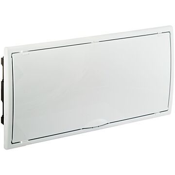 Caja de distribución de empotrar para 22 elementos.