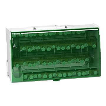 Repartidor modular; linergy; 4p; 125 a; 4x15 conexiones