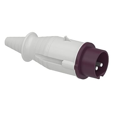 Pratika wander plug - straight - 16 a - 2p - 20...25 v ac - ip44