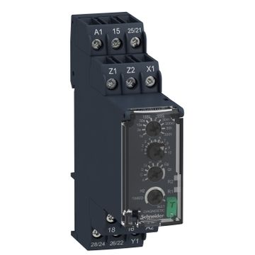 Zelio time - multi-función de temporización del relé - 0.05s ... 300h - 24 ... 240 v ac / dc - 2c / o