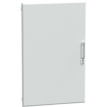 Puerta plena, prismaset g, ip30, 600mm (an.) x 930mm (alt.), 18 módulos, blanca, ral 9003