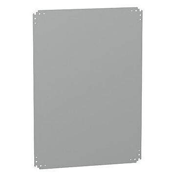 Placa de montaje metálica para armario pla de 1000 x 750 mm.