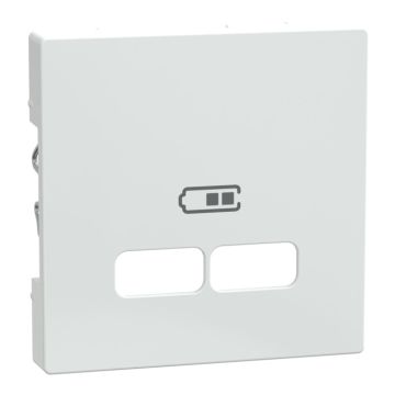 Tapa cargador usb 2,1a elegance bl.activ