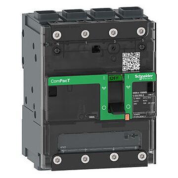 Interruptor en carga compact nsxm160na ac 4p 160a  elink