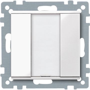 Knx - pulsador de 1 elemento plus marfil - elegance