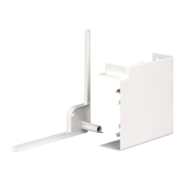 Optiline 45 canal - curva 90° - 140x55 mm - blanco polar