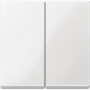 Tecla doble elegance marfil