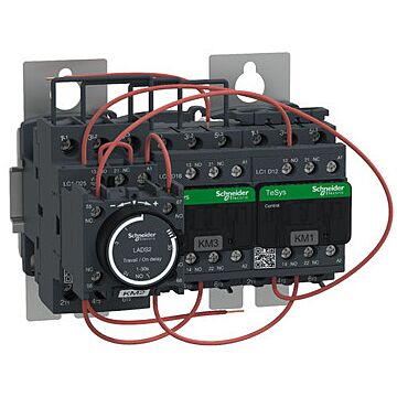 Tesys d - star delta starter - 3 x 3p (3 no) - 18 a - 110 v ac coil