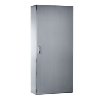 Smx 304l armario monobloque de acero inoxidable, h2000xw1000xd400mm, scotch brite® finish.