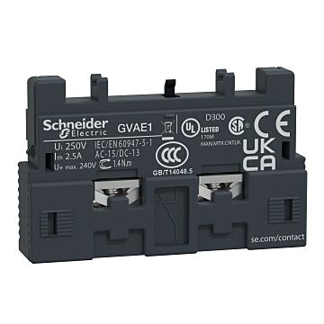 Contacto auxiliar instantaneo montaje frontal - na o nc