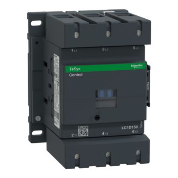 Contactor tesys d - 3p(3 na) - ac-3 - <= 440 v 150 a - 230 v ca 50/60 hz bob