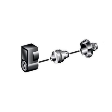 External handle with 405 barrel & key