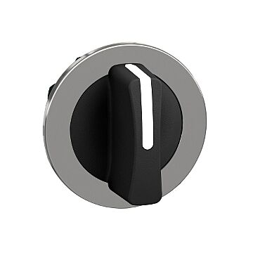 Cabeza selector flush negra 3 posiciones  retrono centro