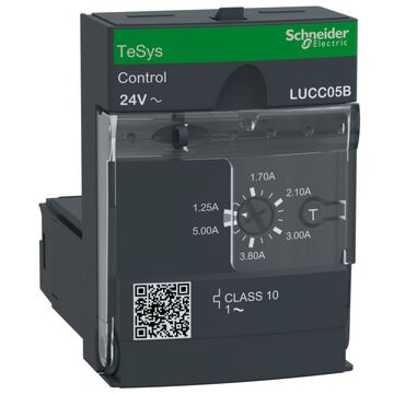 Tesys ultra unidad de control avanzada,, 1p, 1.25 a 5a, protección y diagnóstico, clase 10, bobina 24vca