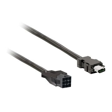 Cable de encoder 5m blindado,conector estándar ector for bch2.b/.d/.f, ficha cn2