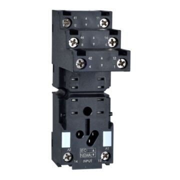 Zelio time - base rxm2, e/s separadas, tornillo