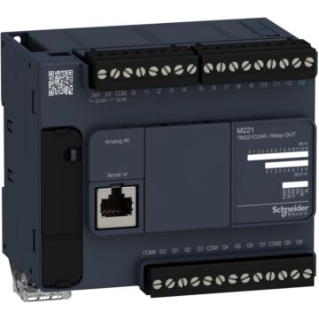 Controlador modicon m221 24 es de tipo relé